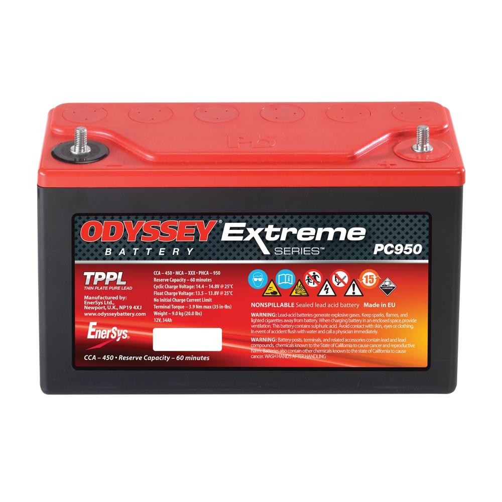 Odyssey Extreme Racing 30 Batterie PC950