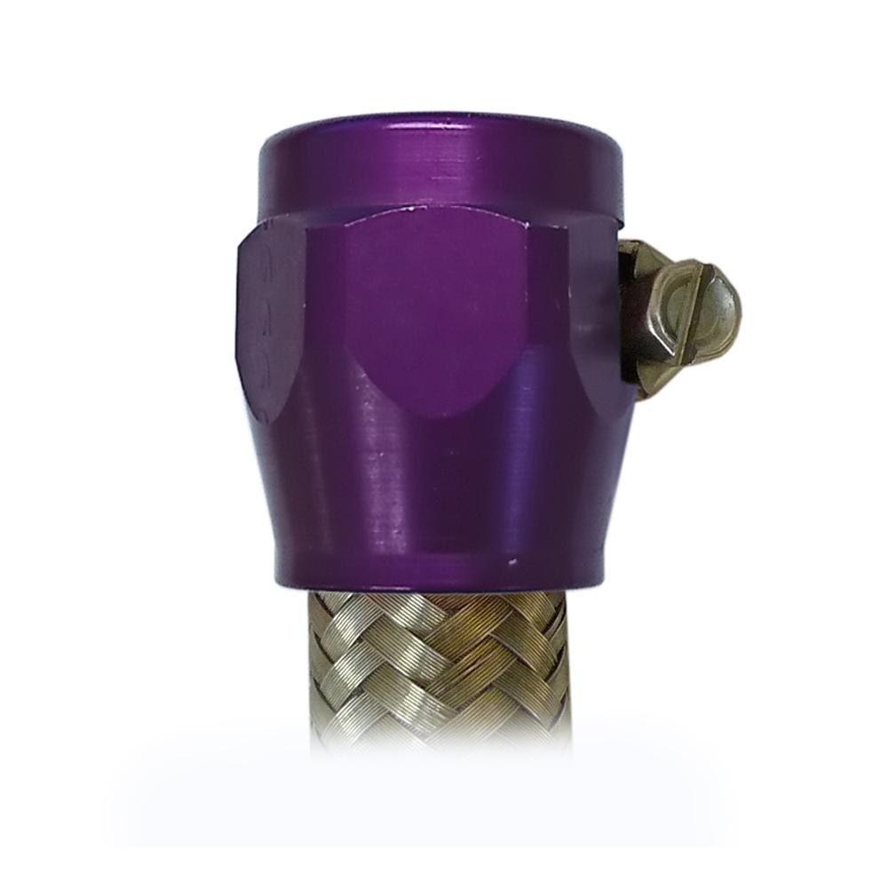 Goodridge Pro Clamp pour -10 Tuyau (Diamètre intérieur 20.80mm) Violet