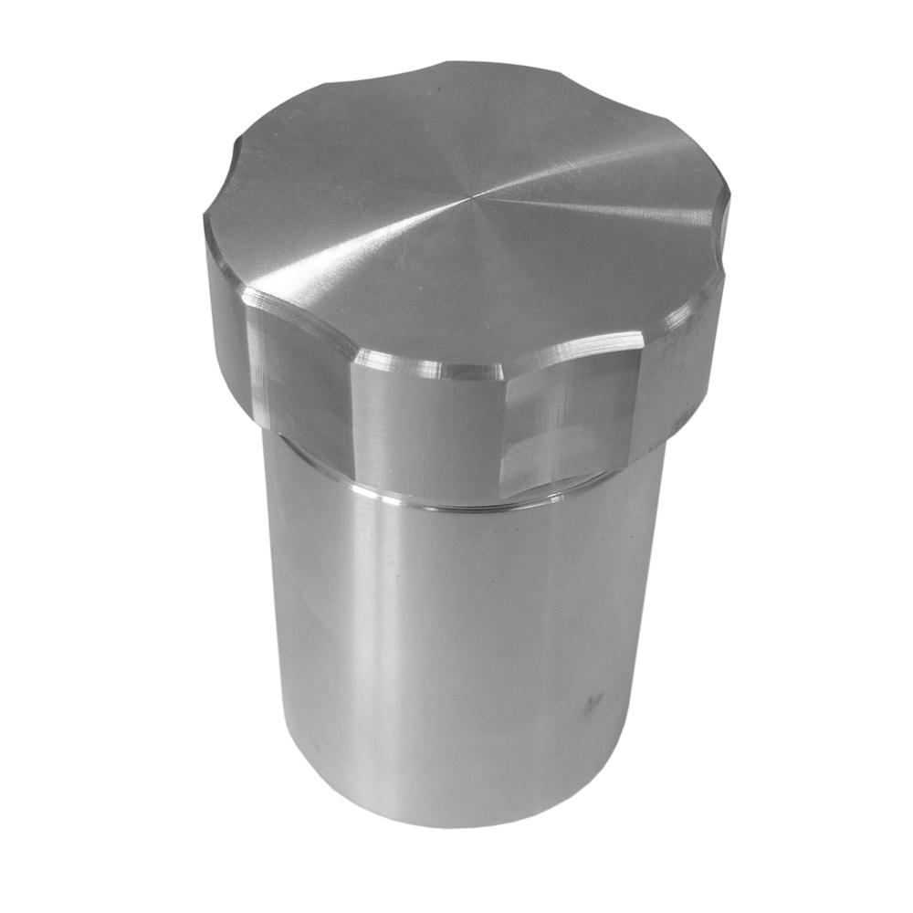 Bouchon à vis en aluminium 51mm (2 pouces) de diamètre extérieur