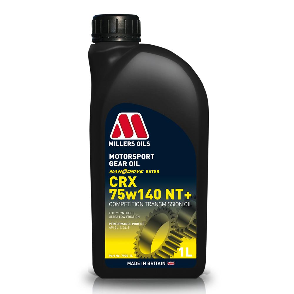 Millers CRX 75W140 NT huile synthétique Boîte de vitesses (1 Litre)