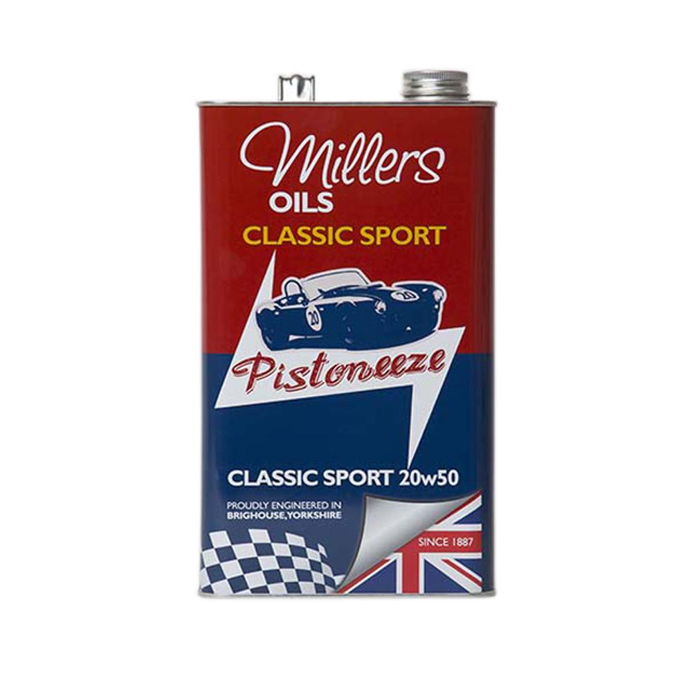 Millers Classic Sport Semi 20W50 Huile synthétique (5 Litres)