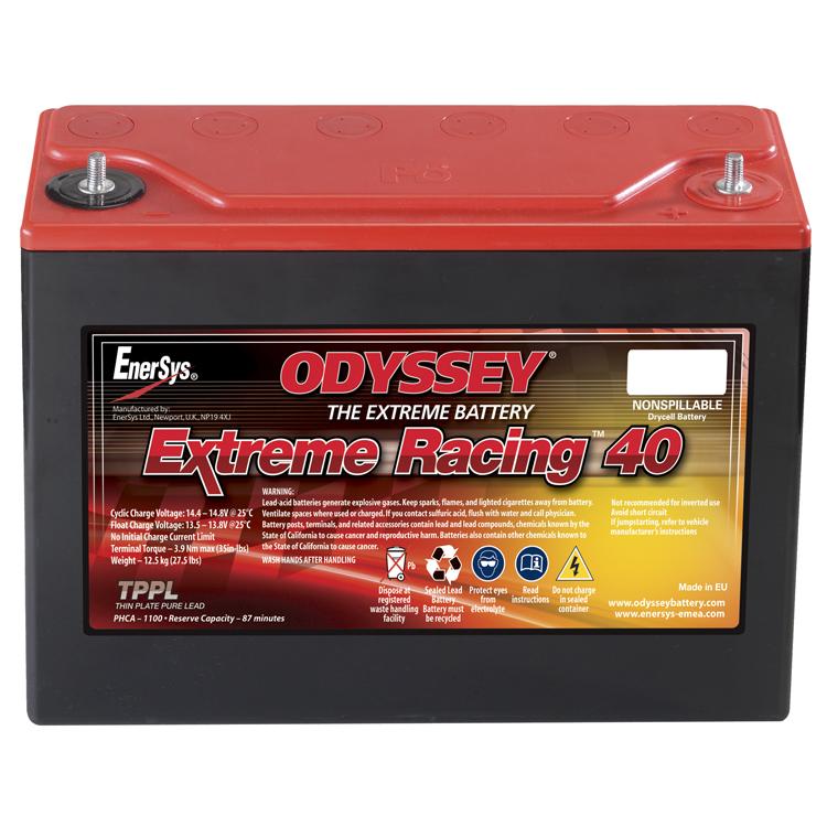 Odyssey Extreme Racing 40 Batterie PC1100