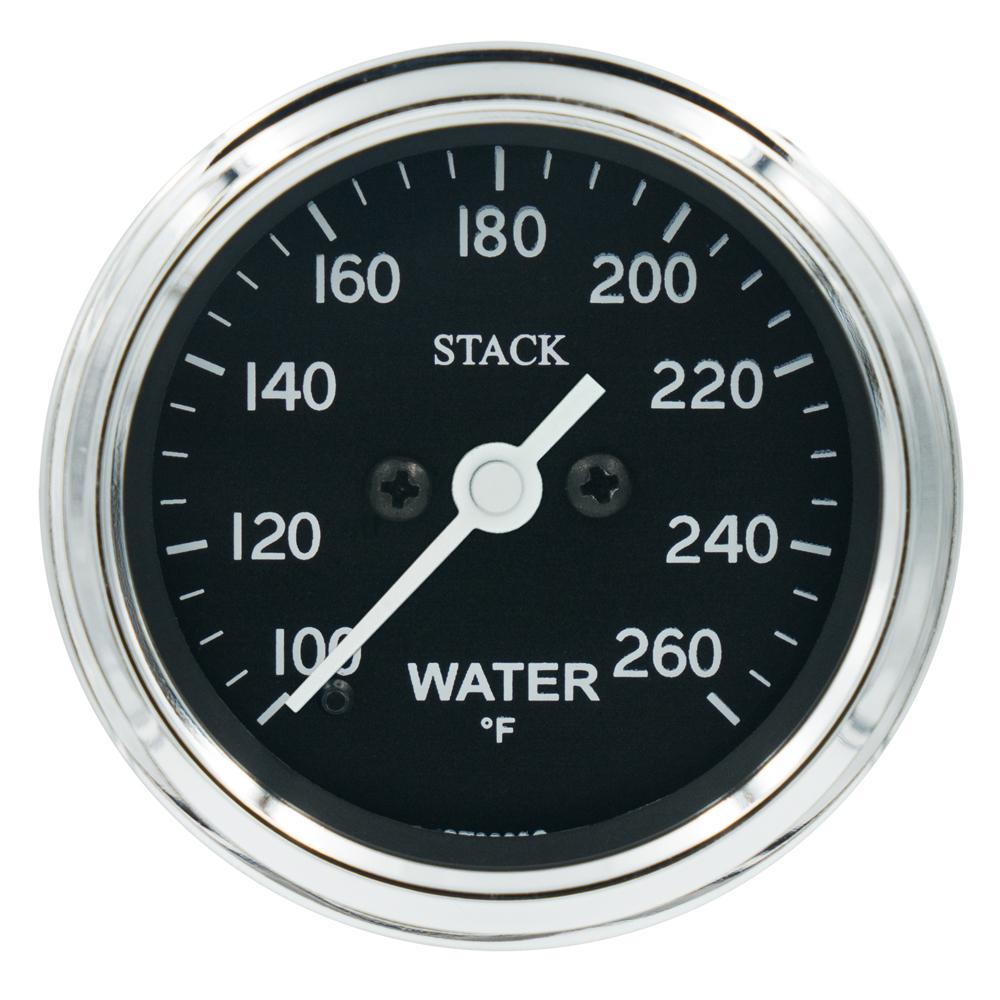 Stack Jauge de température d'eau classique 100-260 Degrees F