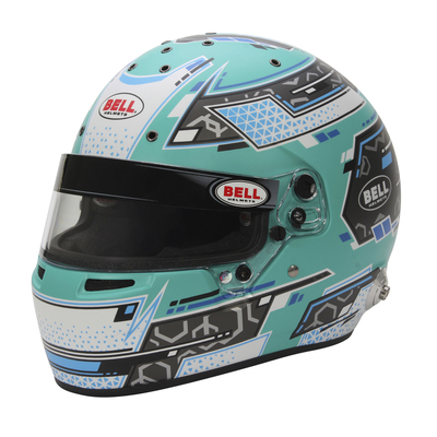 Casque Bell RS7 Pro Stamina Green - Homologué FIA 8859-2024