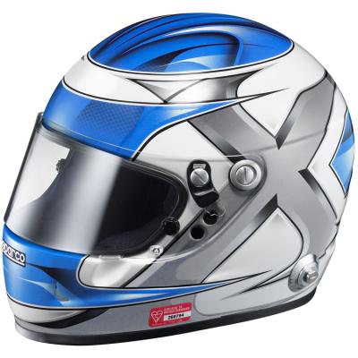 BLEU DE CASQUE DE CHALLENGEUR DE SPARCO (NOUVEAU MODÈLE)