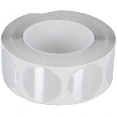 Disques adhésifs en feuille d'aluminium - 45 mm de diamètre