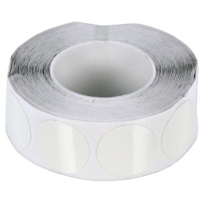Disques de ruban adhésif en feuille blanche auto-adhésifs - 45 mm de diamètre