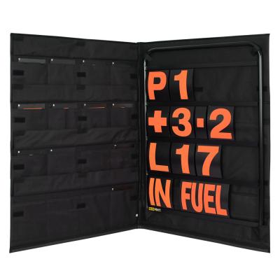 Trousse Black Pit Board BG Racing - Taille standard