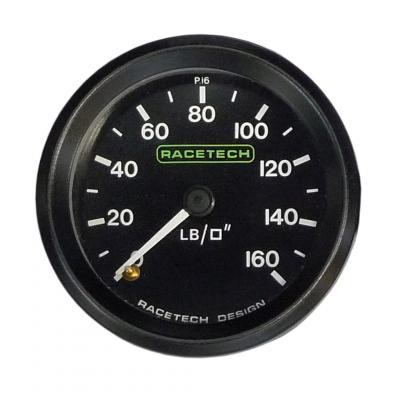 Indicateur de pression d'huile Racetech / essence 0-160psi