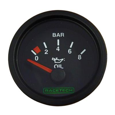 Mesure électrique de pression d'huile de 8 barres de Racetech