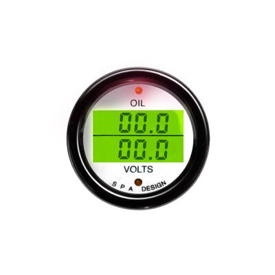 La pression d'huile de STATION THERMALE/volts conjuguent mesure