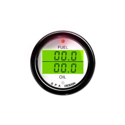 Mesure duelle de pression de carburant de STATION THERMALE/pression d'huile