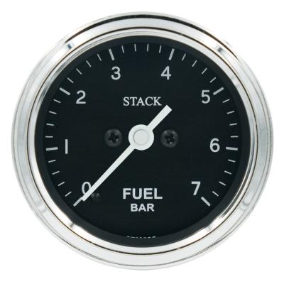 Empiler la jauge de pression de carburant classique 0-7 Bar