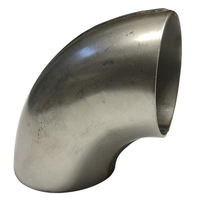 Jetex 90 degrés Tight Bend 2,25 pouces en acier inoxydable